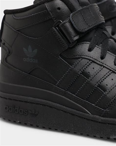 adidas forum botitas negras|adidas black forum shoes.